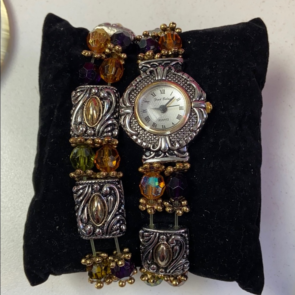 Watch and bracelet combo